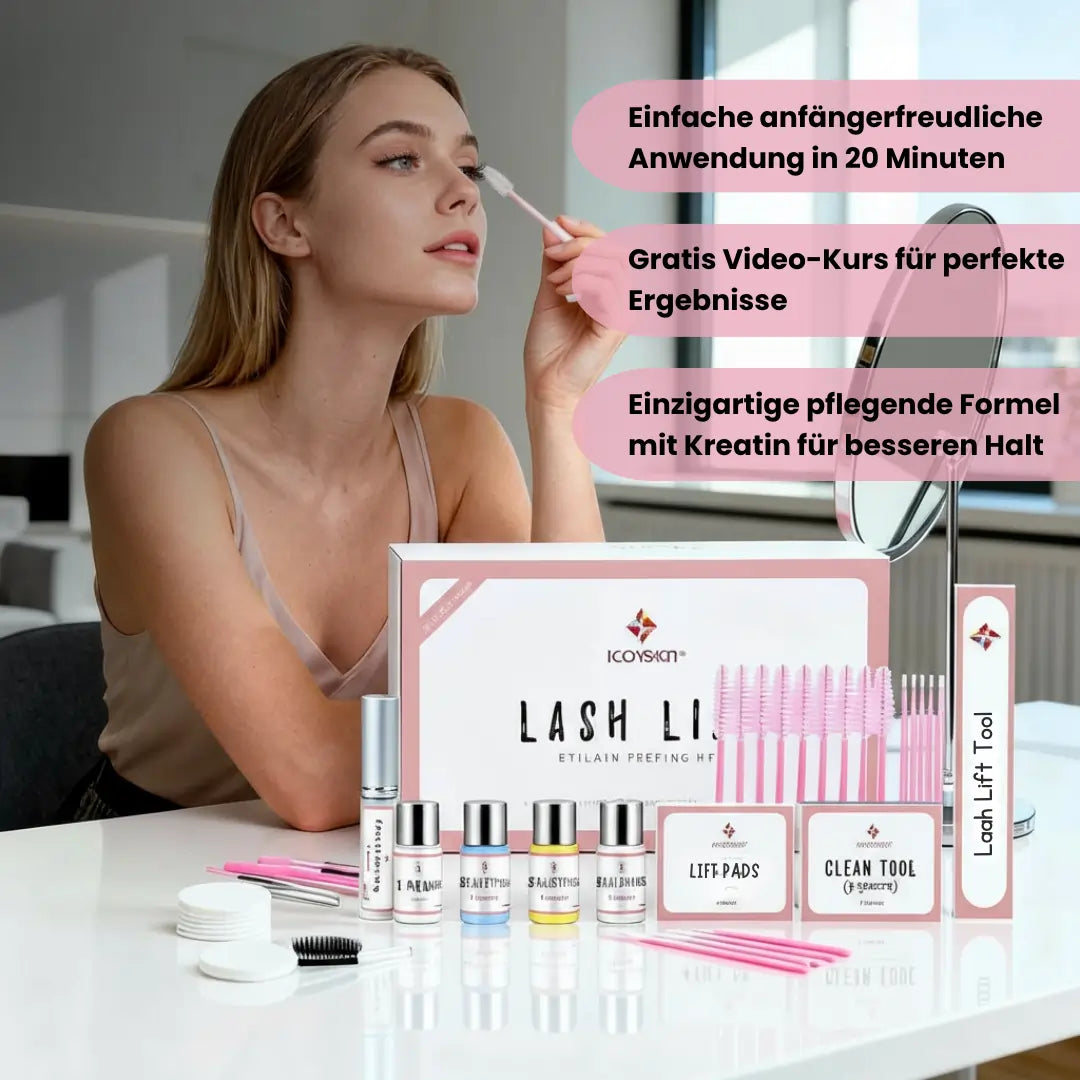 Lash Lift - Komplettset für Zuhause