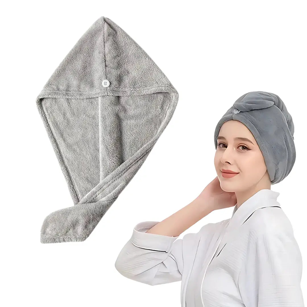 Haarhandtuch - Für schnelles & schonendes trocknen