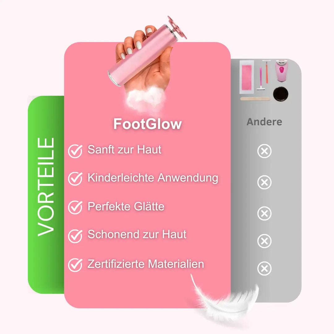 FootGlow - Schöne Füße in nur 5 Minuten