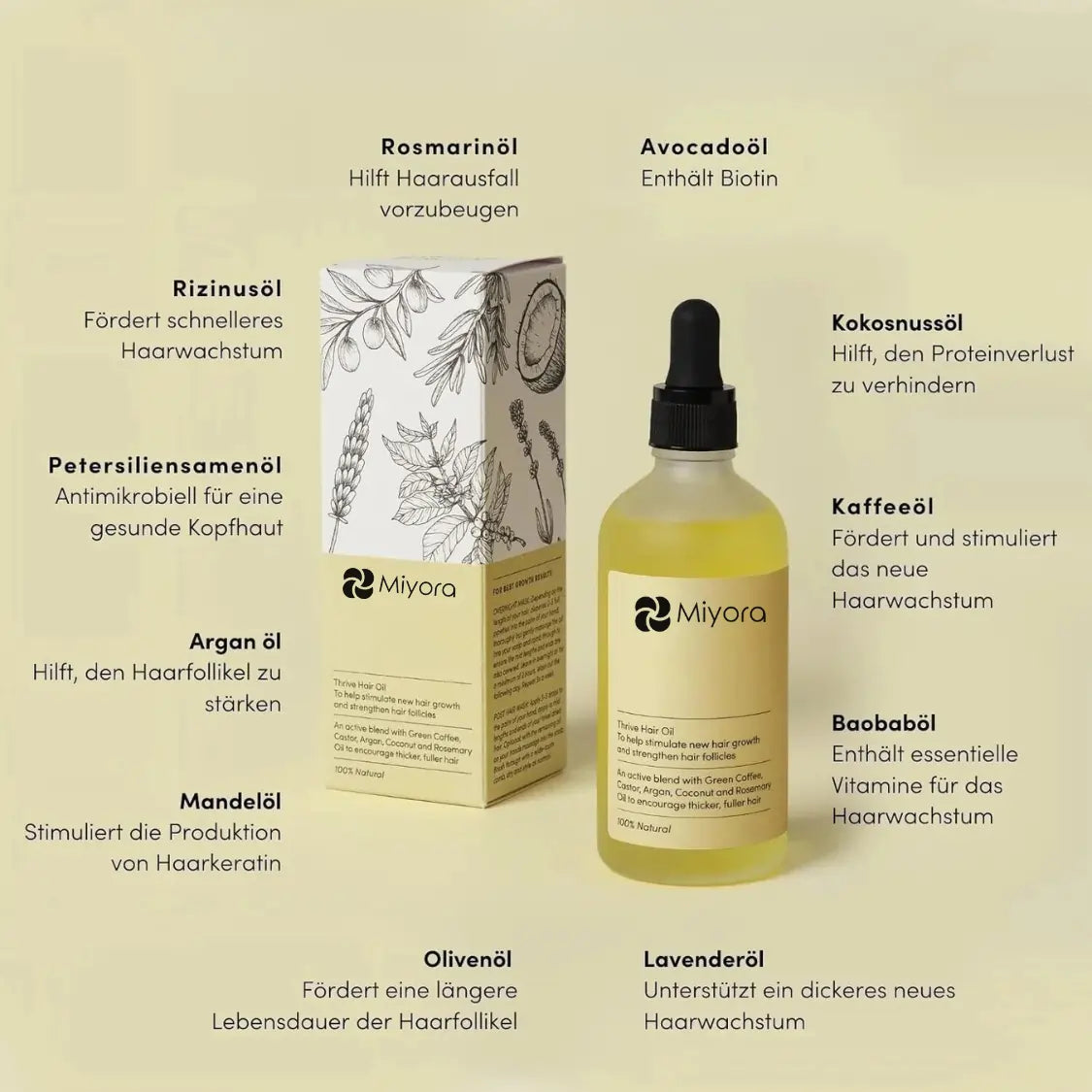 Miyora Natur Haaröl - Jetzt im Winter Sale!