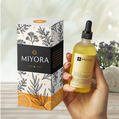 MIYORA Natur Haaröl - Mit 12 nährenden Ölen - Jetzt im Angebot!