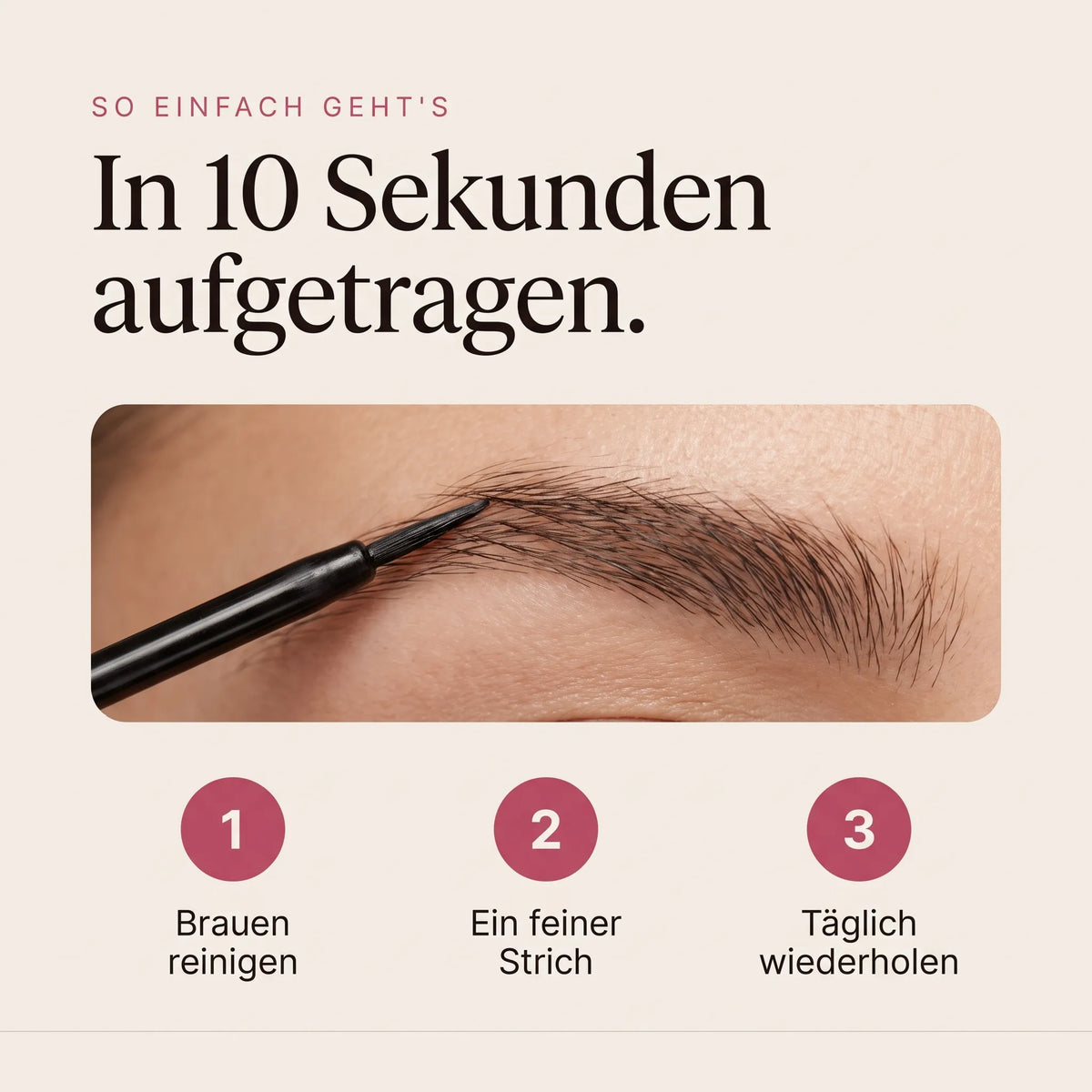 Augenbrauenserum